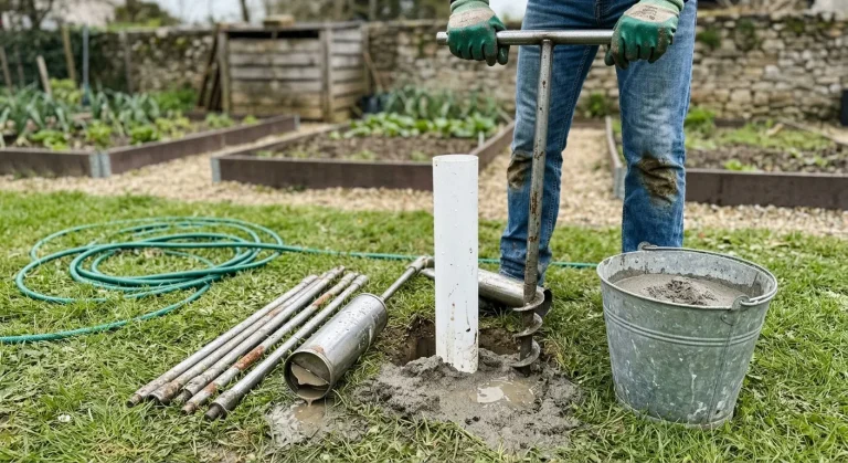 Creuser un puits avec une tarière : méthode, matériel et démarches